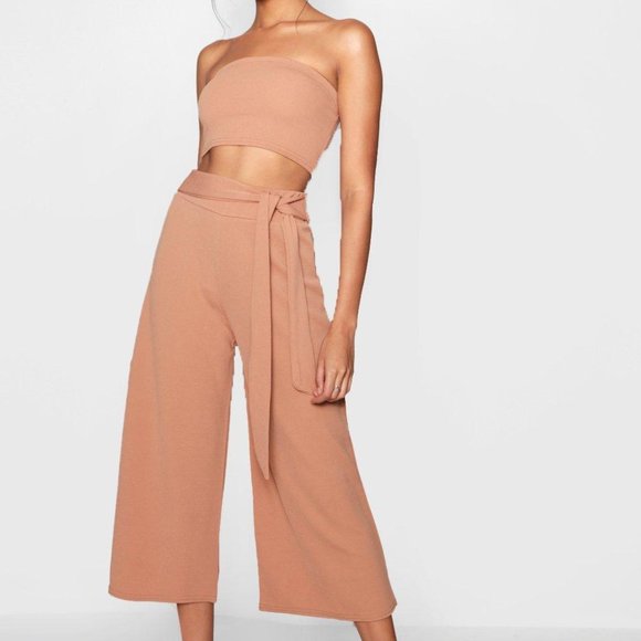 two piece culotte set